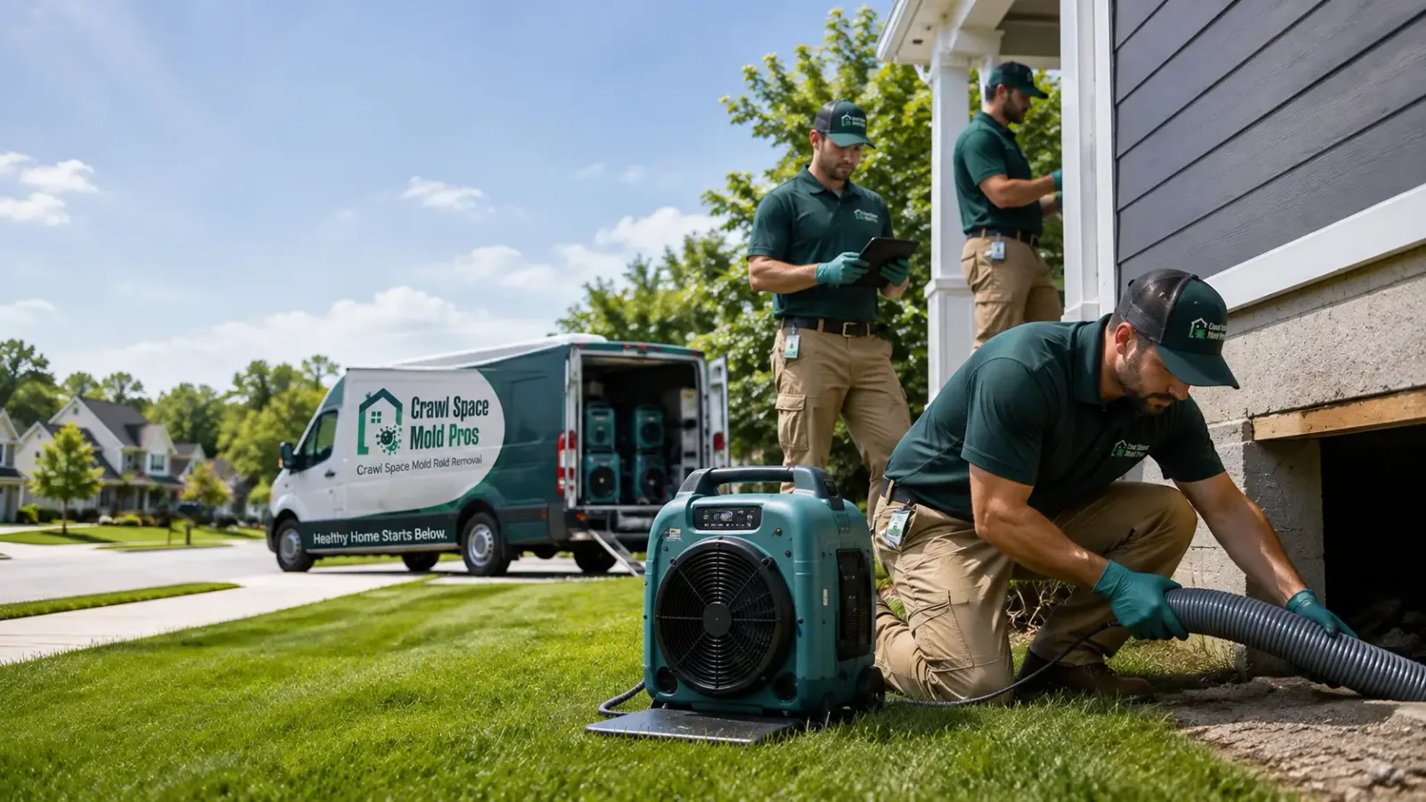 Crawl Space Mold Removal in Freeman, VA